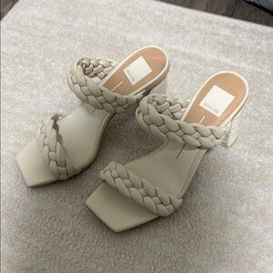 Dolce Vita Paily Braided Sandal (Women) Ivory 7.5